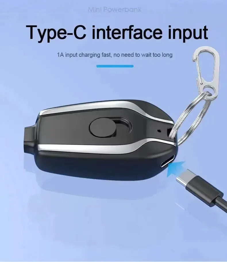 Mini Emergency Keychain Power Bank